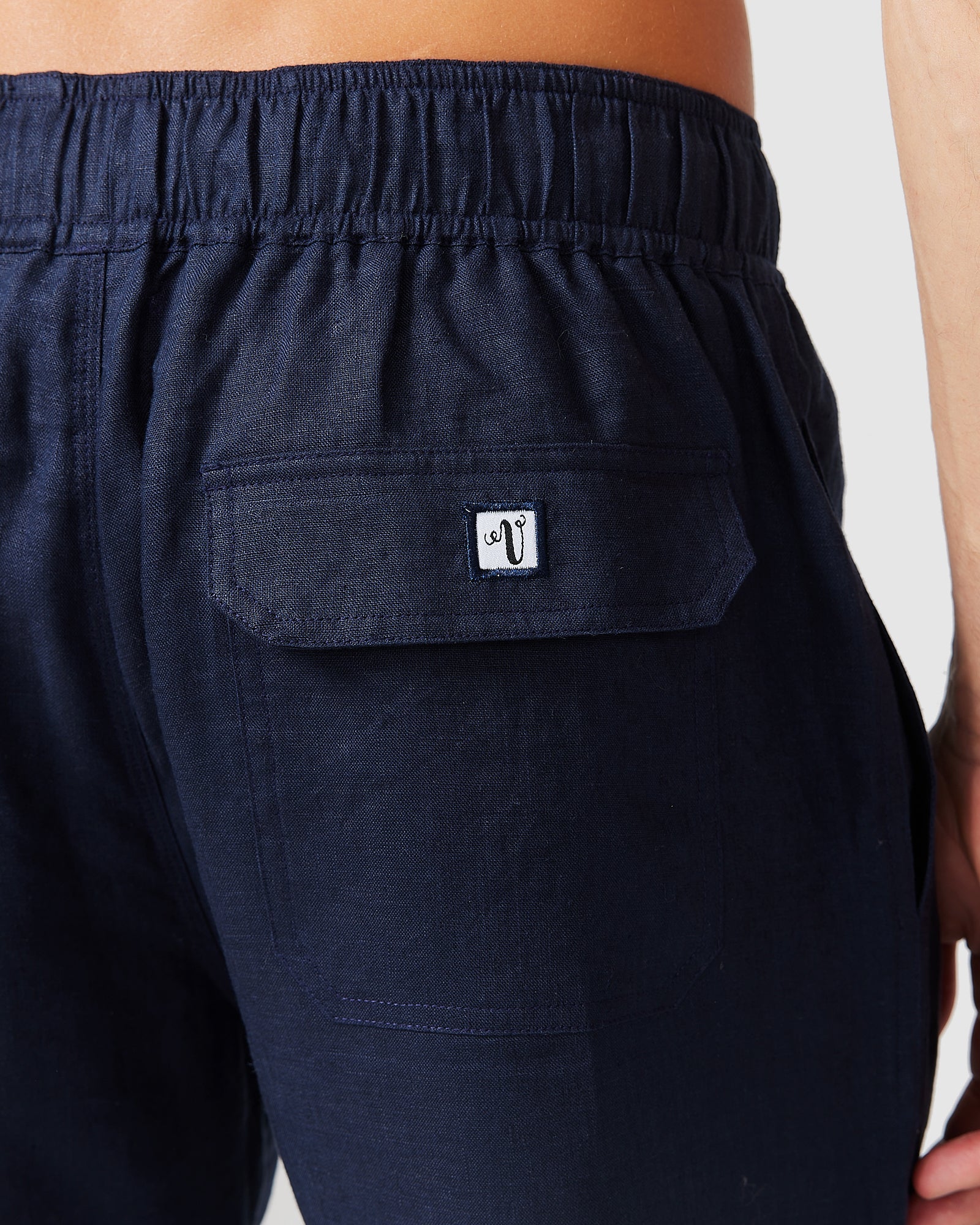 Linen Pants Navy - Image 7