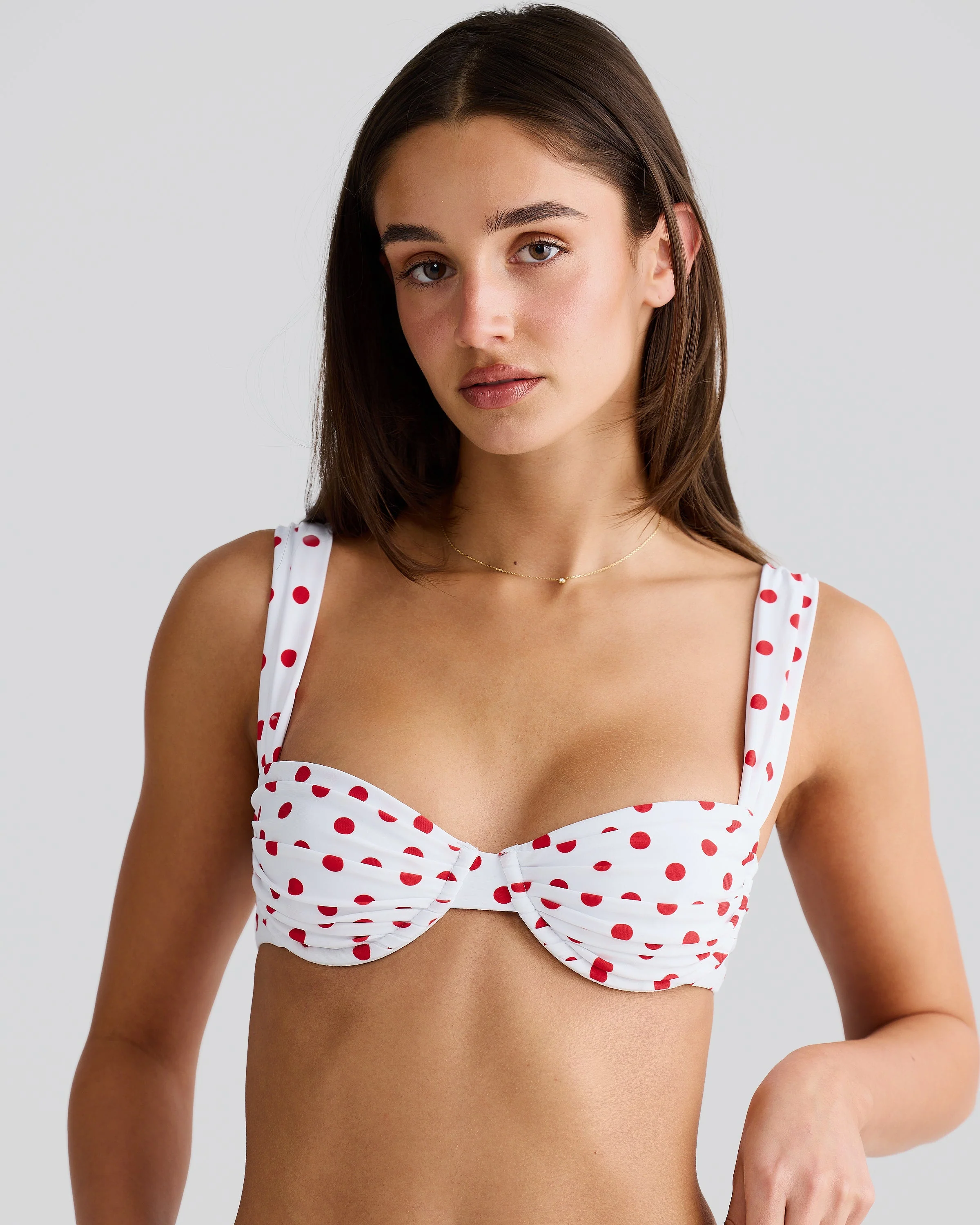 Rhodes Top Red Polka - Image 2