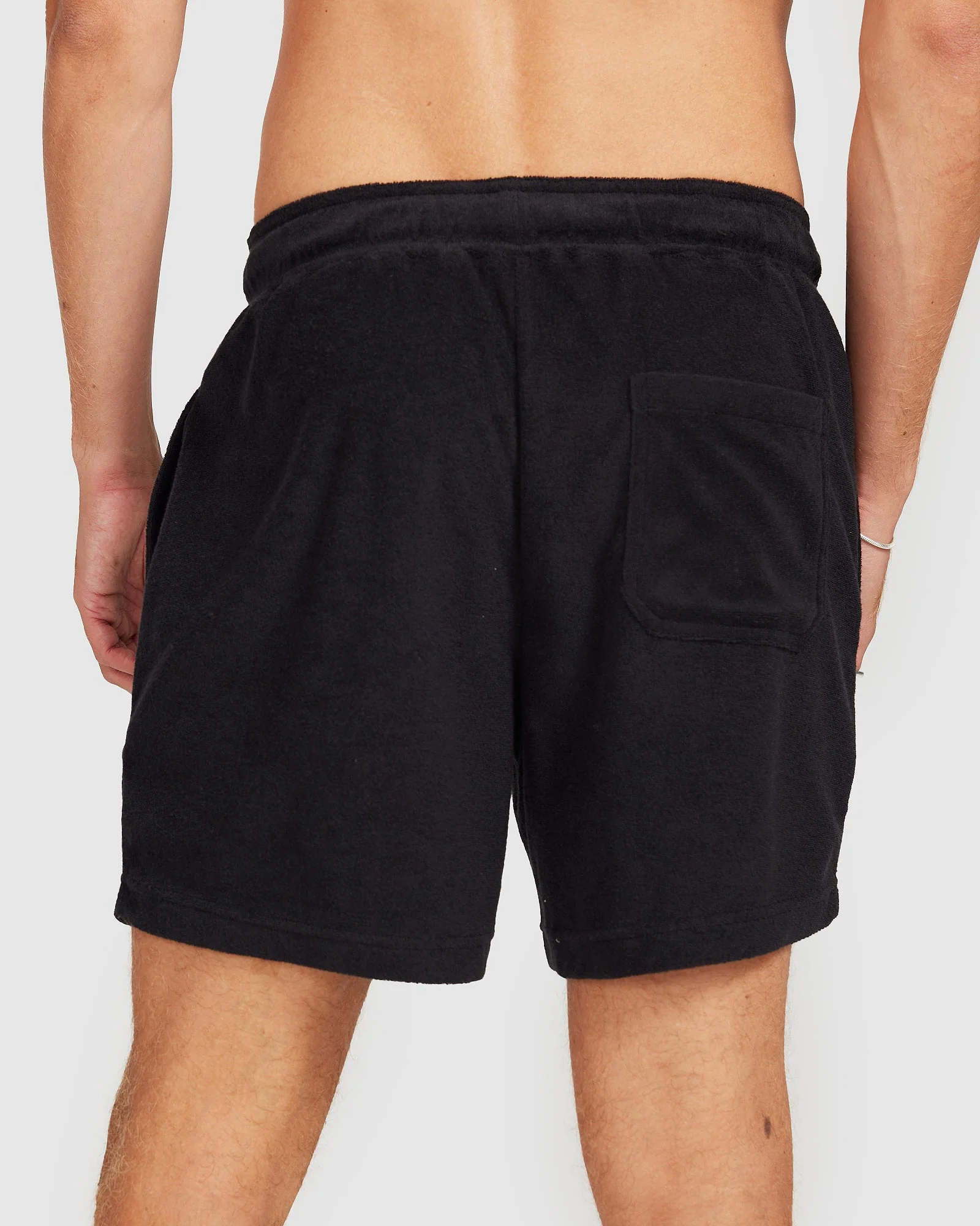 Terry Shorts Black - Image 4