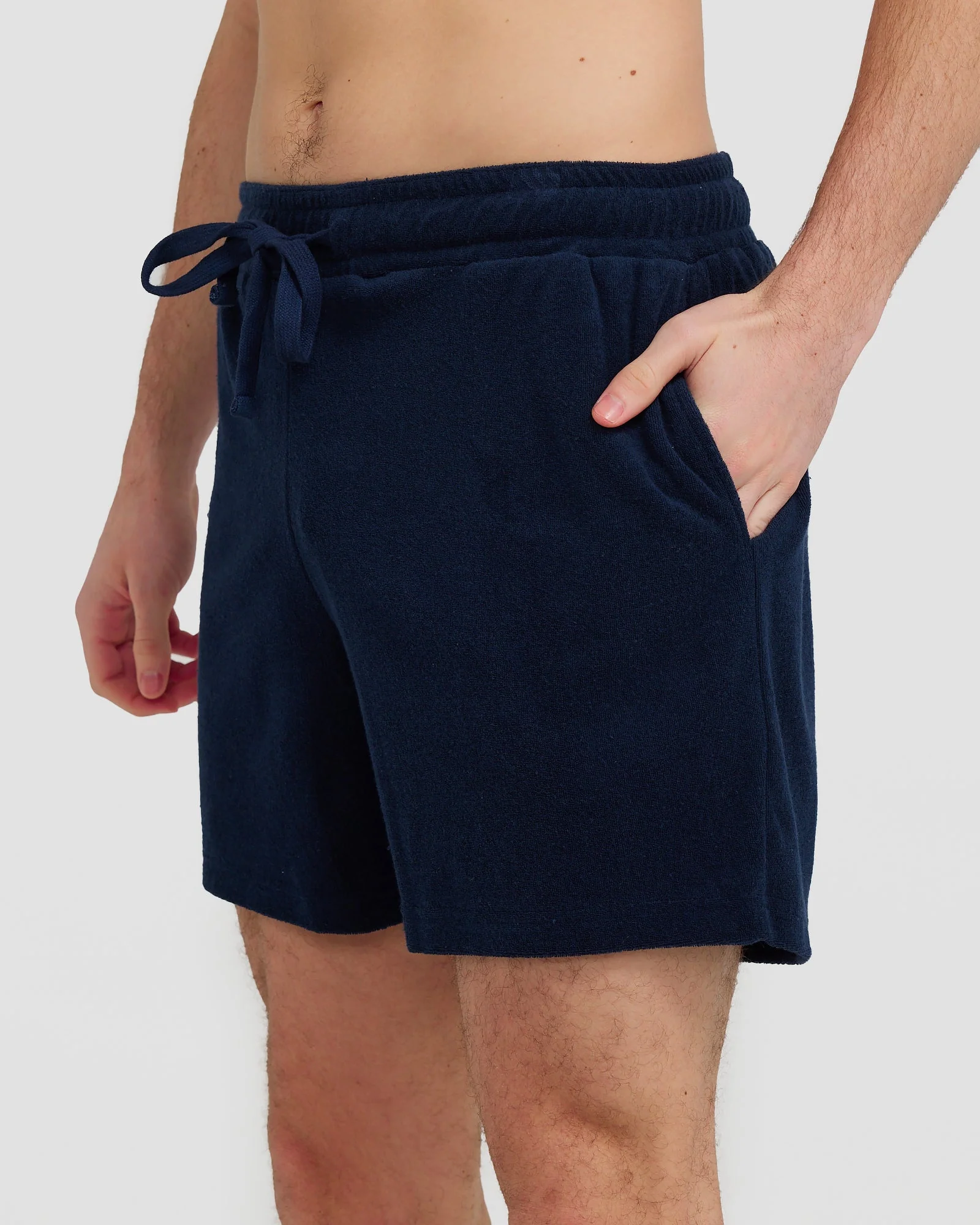 Terry Shorts Navy - Image 3