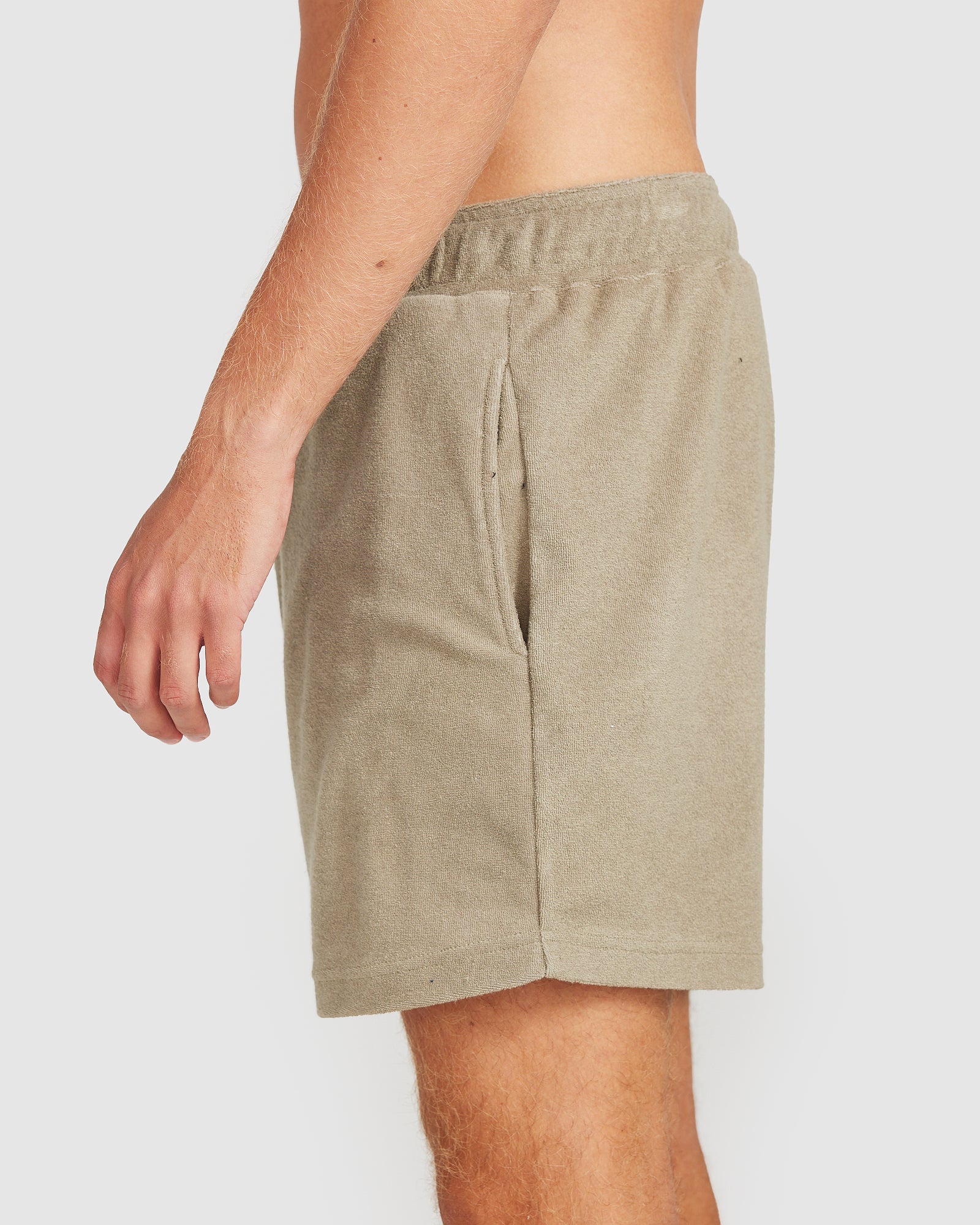 Terry Shorts Olive - Image 3