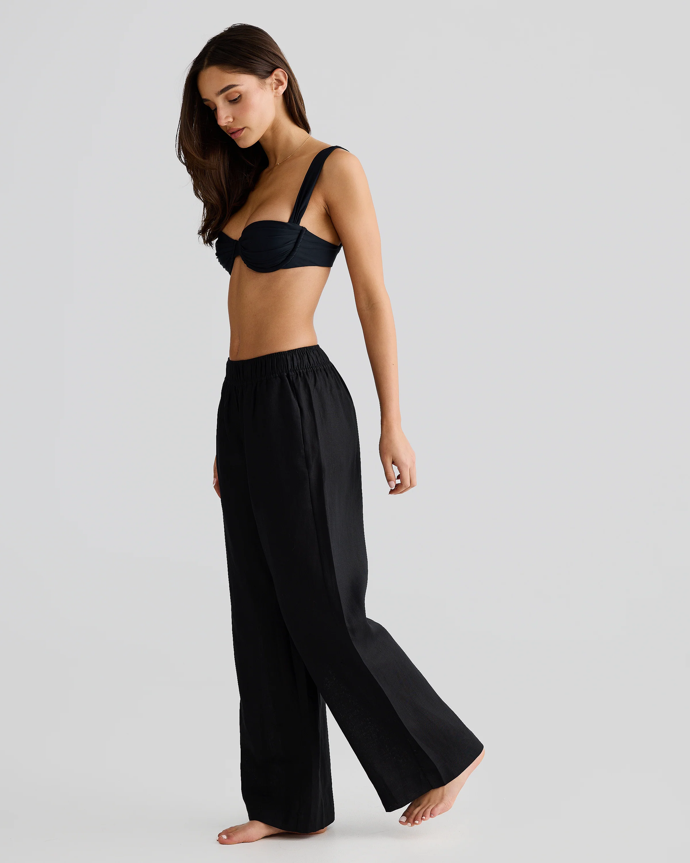 Black Linen Pants - Image 4